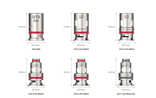 Vaporesso GTX2 Coil  5 Pack